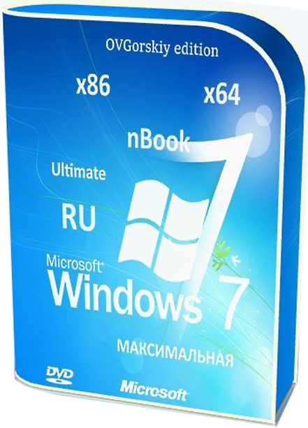 Windows 7 Ultimate OVGorskiy x64/x86 RU SP1 nBook 07.2017