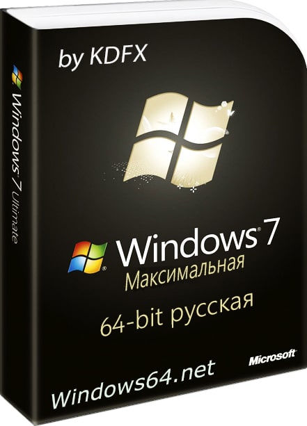 Windows 7 by kdfx x64 русская Ultimate SP1 лучшая