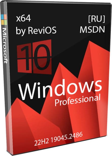 Windows 10 x64 Pro 22H2 by ReviOS & Revision на русском