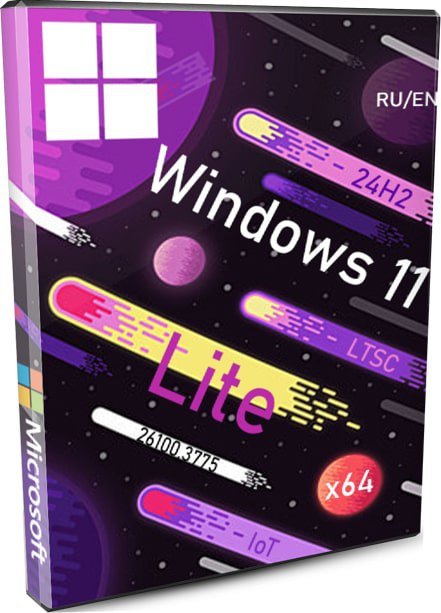 Windows 11 IoT LTSC 24H2 26100.3775 [EN+] Lite Edition 1.88Gb