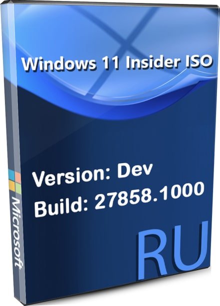 Windows 11 Pro/Home Insider Preview билд 27858.1000 prerelease RU