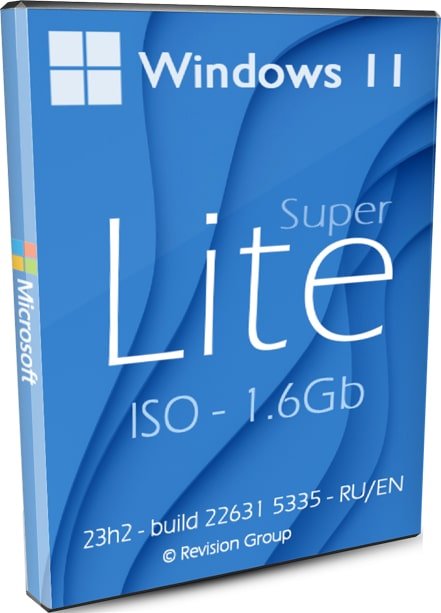 Windows 11 Pro 23H2 SuperLite RU EN без WinUpdate, Edge и мусора