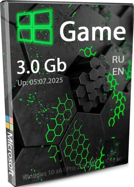 Windows 10 x64 Game - игровая без лишнего хлама 19045.6036 RU/EN
