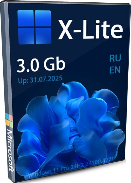Windows 11 Pro 24H2 X-Lite Optimum крутая сборка by FBConan RU/EN