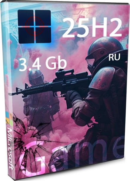 Windows 11 Pro 25H2 Game OS на русском build: 26200.6713